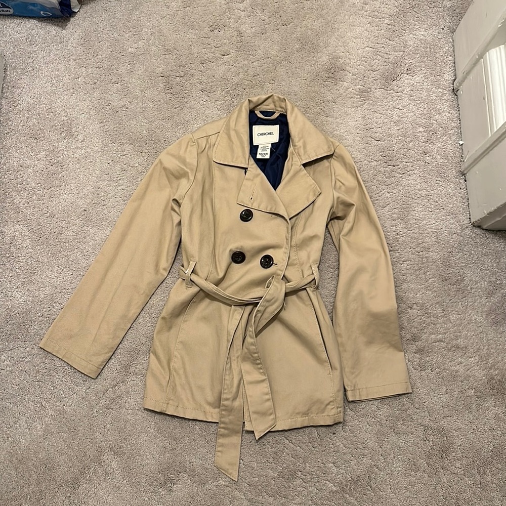 Girls Cherokee Trench coat